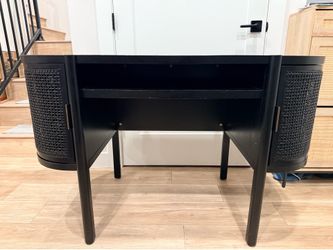 Target - Black Canes Computer Desk or Writing Desk