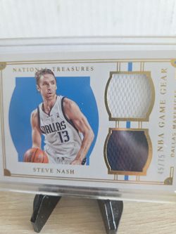 Mavericks  Steve Nash  Jersey  Card