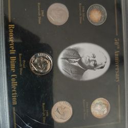 50th Anniversary  Roosevelt  Dime  Set