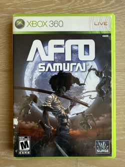 ***NO TRADES!!!*** Afro Samurai (Xbox 360) ***flawless disk***