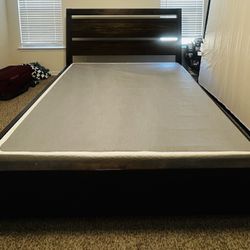 King Size Bed Frame with Box Spring