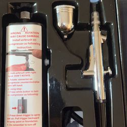 Airbrush Kit With Compressor 32PSI High Pressure Cordless 