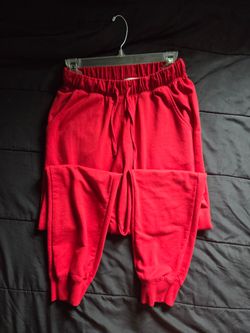 Red sweats (women's)