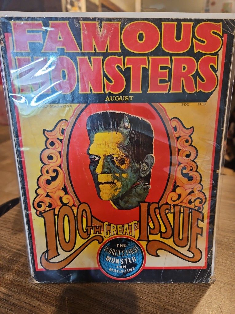 1973 Aug FAMOUS MONSTERS OF FILMLAND #100