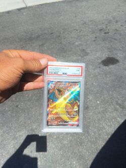 Super rare graded charizard