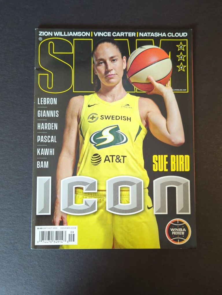 Slam Magazine September/October 2020 Edition Sue Bird Icon 