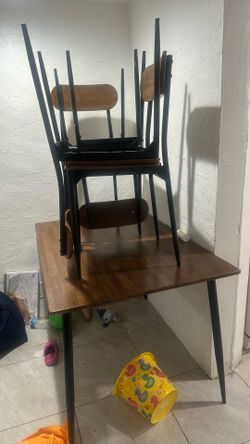Table With Four Chairs