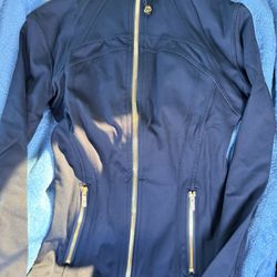 Black Lululemon Jacket And Leggings Set Small 
