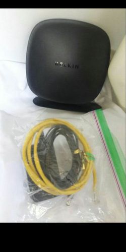 Belkin Router with cables connection