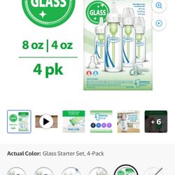 Dr Browns Glass Baby Bottles 8 Oz