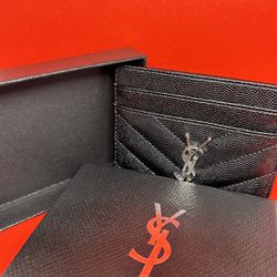Black And Silver Cardholder 