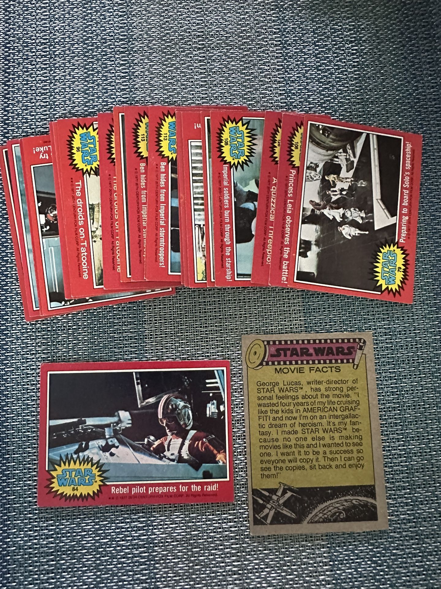 1977 Star Wars Topps Trading Cards