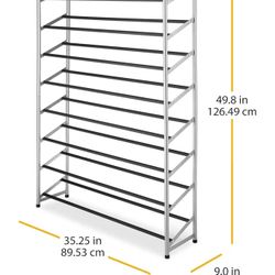 Shoe Rack With Wheels Amazon Price $36 