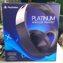 Sony Playstation Platinum Wireless Headset 7.1 Surround Sound PS4   *TRADE IN YOUR OLD GAMES/TCG/COMICS/PHONES/VHS FOR CSH OR CREDIT HERE*