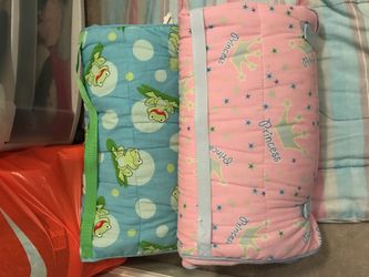 Boy and Girl pillow blanket