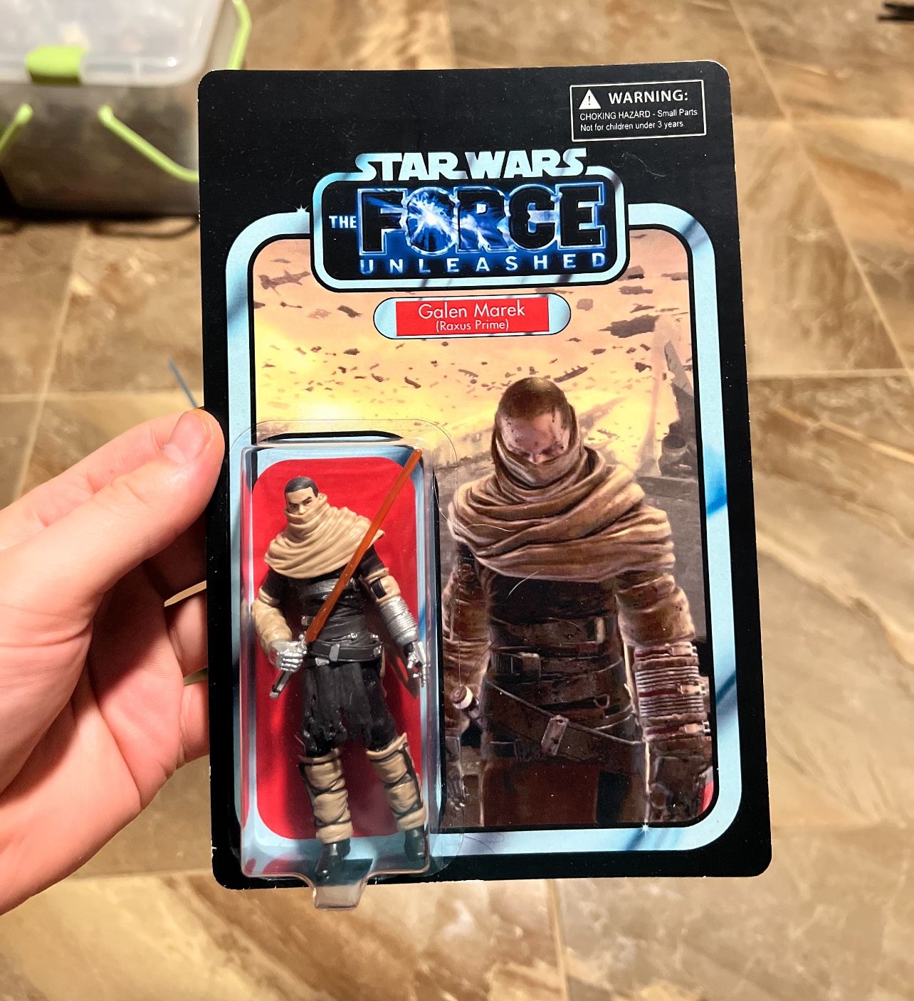 Star Wars Force Unleashed Galen Marek Figure
