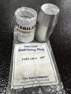 Pool Tool Handrail Stabilizing Plug