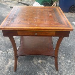Antique Game Table