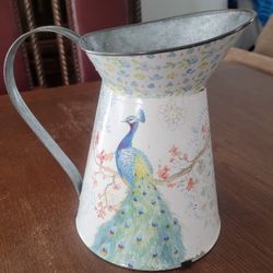 Peacock Flower Vase 