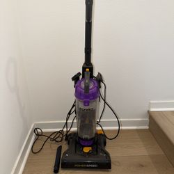 Eureka NEU182B PowerSpeed Bagless Upright Vacuum Cleaner, Purple