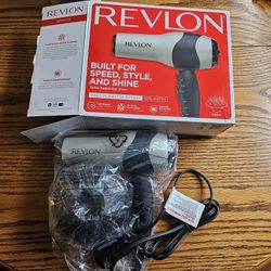 Brand New Revlon Hair Blow Dryer + Diffuser