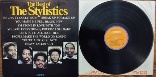 Vintage Best of the Stylistics Vinyl Record