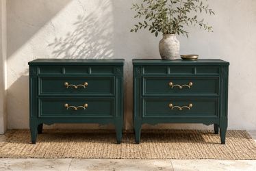 After Midnight – Deep Teal Nightstand Pair