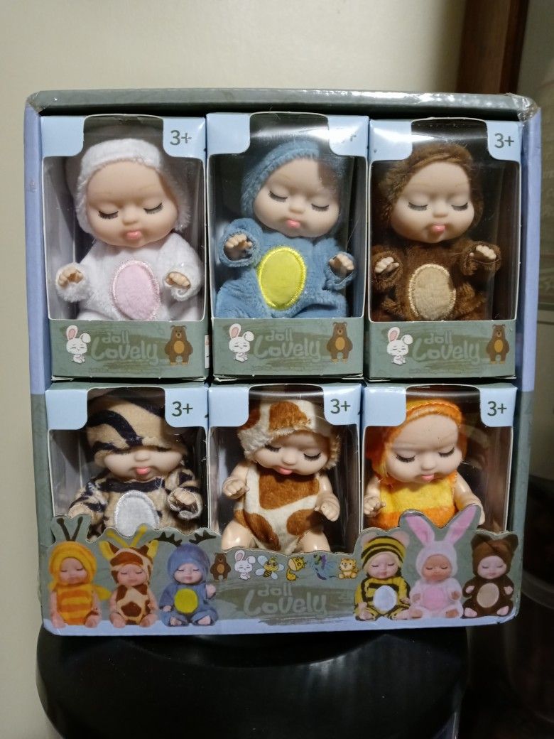 Doll Lovely 6pc Doll Set