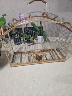 Bird Cage Jaula De madera