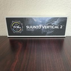 Suunto Vertical 2 Titanium Black
