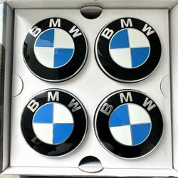 Oem BMW Floating Center Caps 68MM