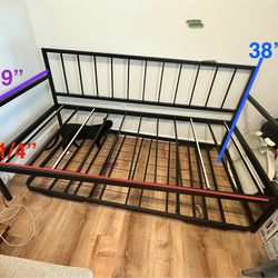 Twin Trundle Bed Frame Only 