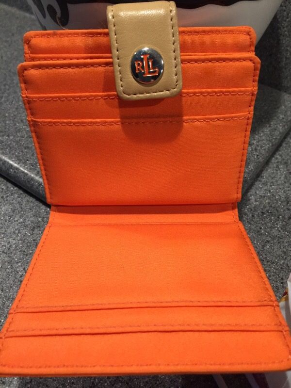 Ralph Lauren small wallet canvas
