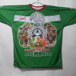 VINTAGE MEXICO TEAM SHIRT ALEMANIA 2006 EL TRI MENS SIZE XL