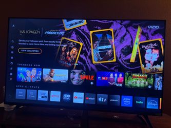 Vizio 43” 4K  smart TV