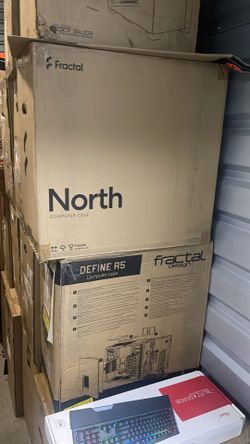 Fractal Design North Mesh White and TG Tint -- OpenBoxNew NewCondition -- 90DayWrnty --Ask4PricesPlz