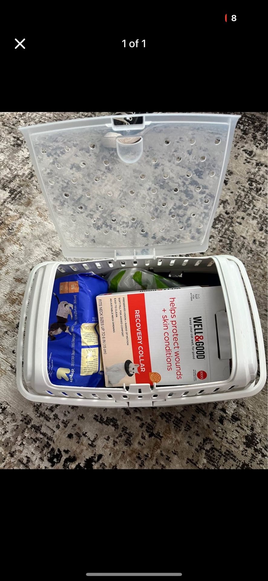 Small Plastic Kennel 