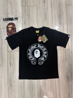 BAPE x CH black tee
