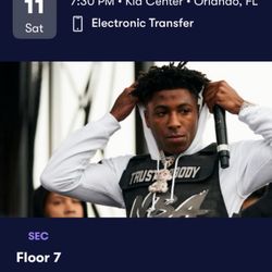 Baby Young boy Concert In Orlando Oct 11th 