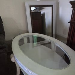 Mirror And Coffee Table
