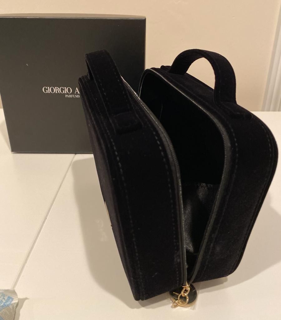 NEW Giorgio Armani parfum Evening Purse Or Vanity Case Lot