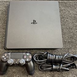 Sony PS4 1TB CUH-2115A W/Remote, Cables 