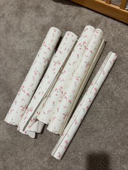 Pottery barn LoveShackFancy Prairie Wildflower Wallpaper