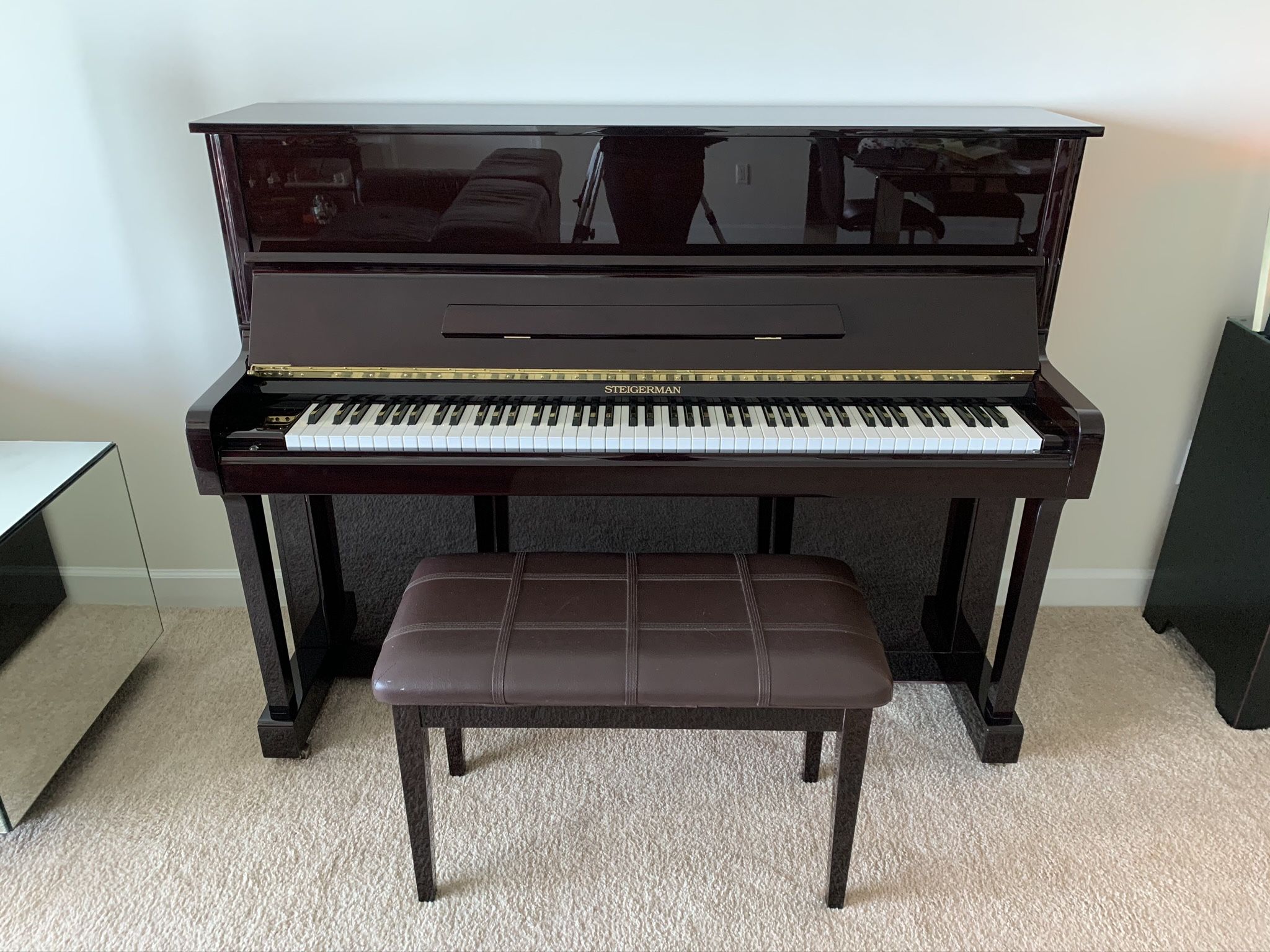 Steigerman Upright Piano