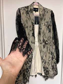 Laced design Women’s Blazer