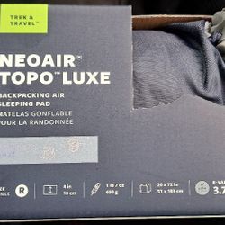 Neoair  TOPO LUXE backpacking air sleeping pad