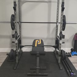 Power Rack with Weights & Full Setup  - $800 OBO