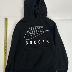 Youth Small Nike Soccer Hoodie Black