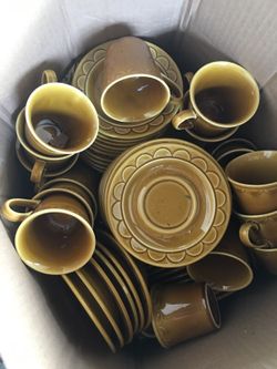 Vintage dishes