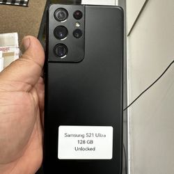 Samsung S21 Ultra 128GB Unlocked Cash Or $50 Down